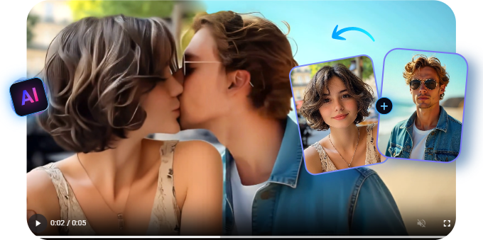 Lifelike AI Kissing Video Generator