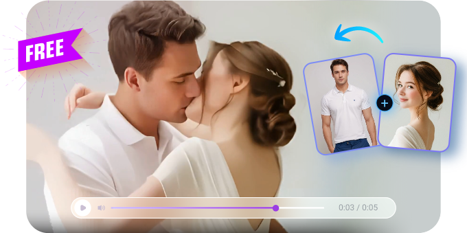 Free Online AI Kissing Video Generator