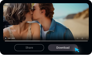 Generate AI Kissing Video Step 3