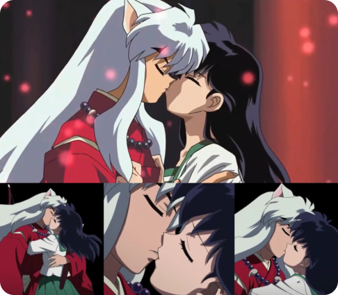 Anime-Style AI Kissing