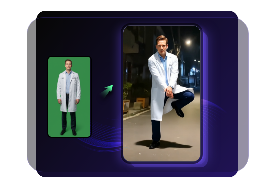 Natural AI Photo Dance Generator