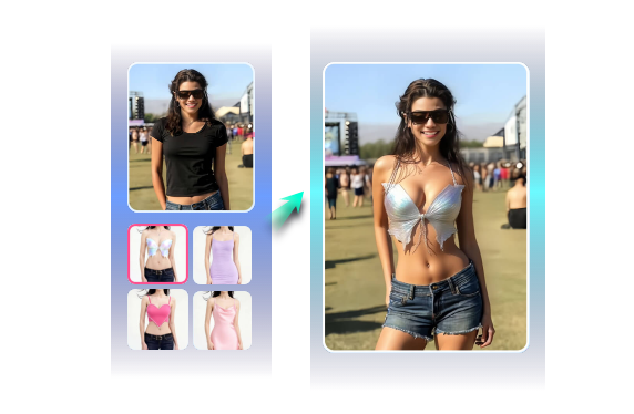 Stylish Clothes AI Body Swap Video