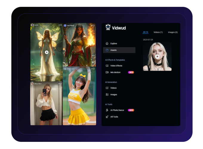 Create AI Body Swap Video from Assets