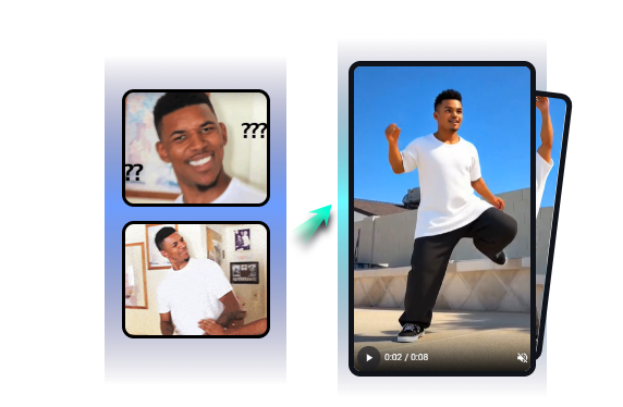 Funny Meme Video AI Body Swap